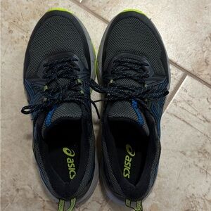 Mens Asics Black Athletic Shoes Size 12 Extra Wide (EUC)